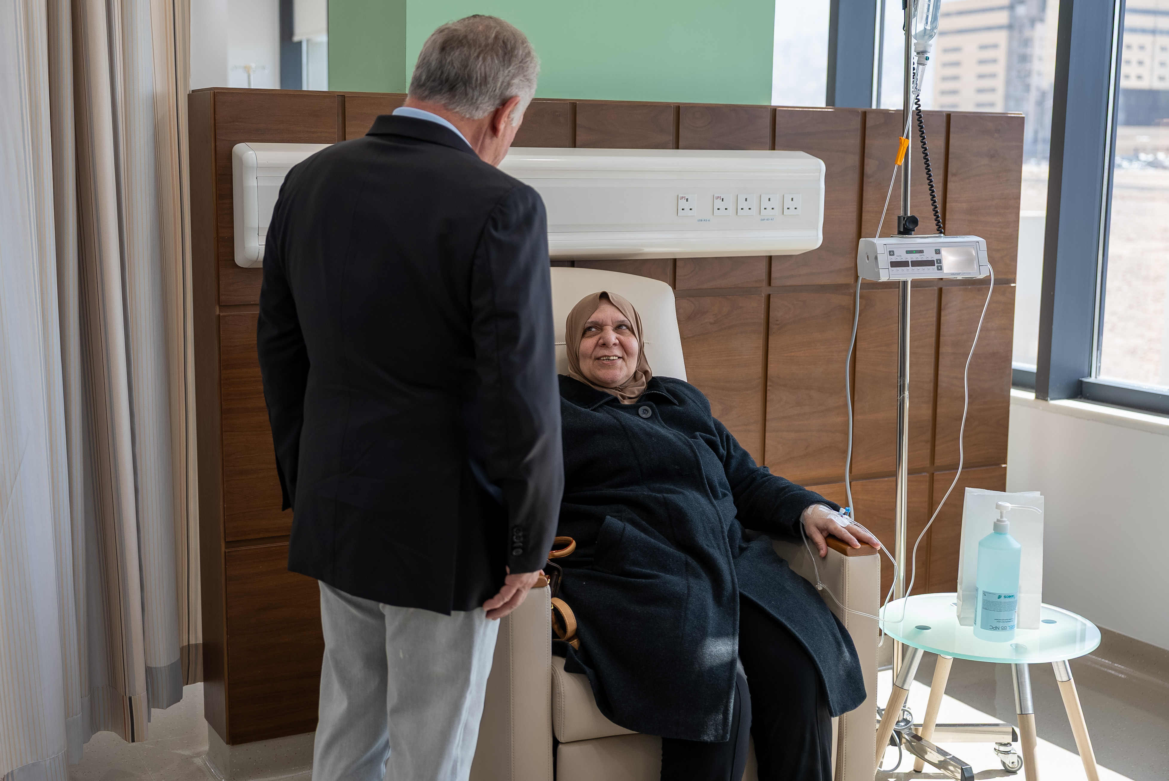 From His Majesty King Abdullah II’s inauguration of the new King Hussein Cancer Centre in Aqaba.