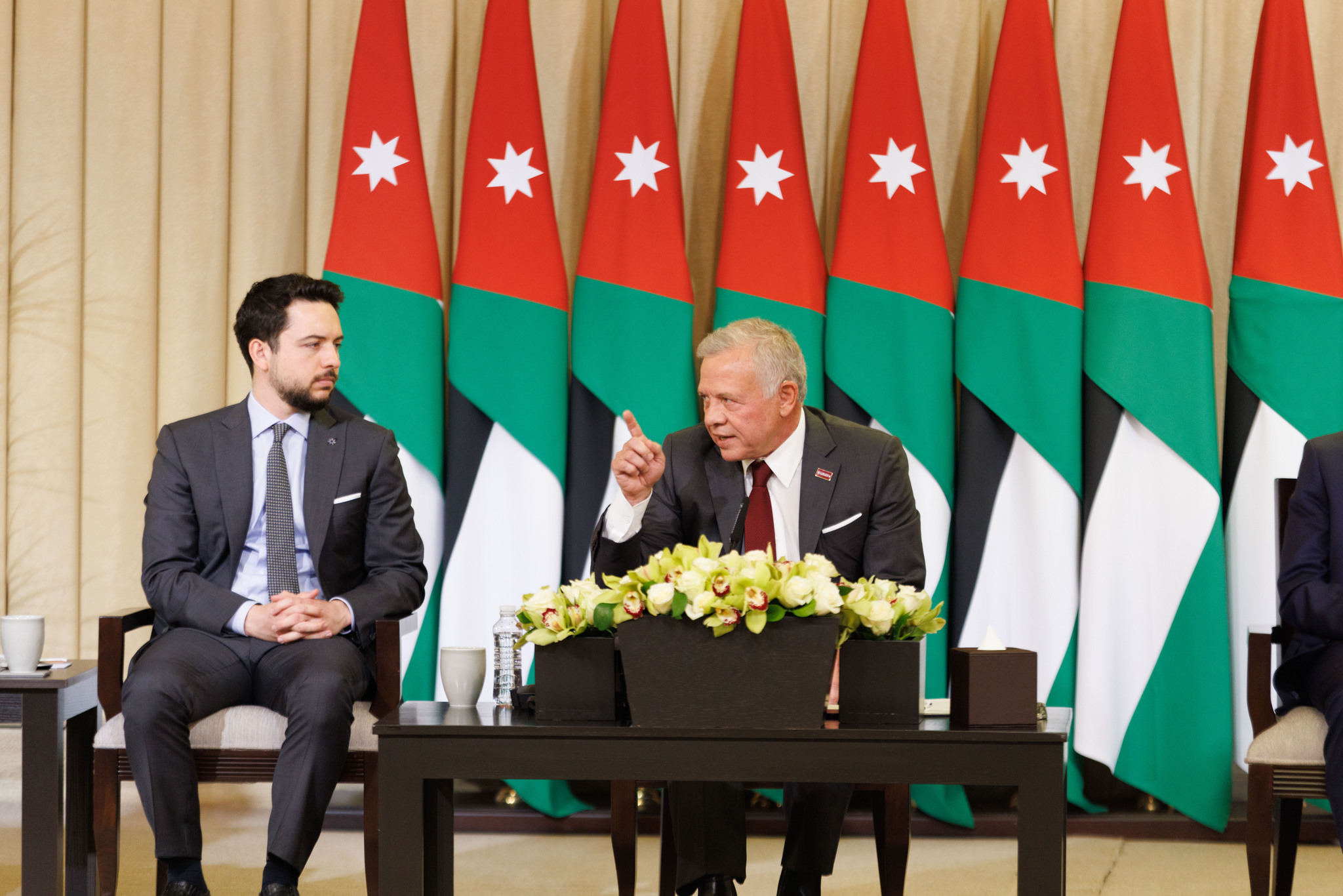 Remarks by His Majesty King Abdullah II during a meeting with military retirees at the Royal Hashemite Court today to mark Veterans day