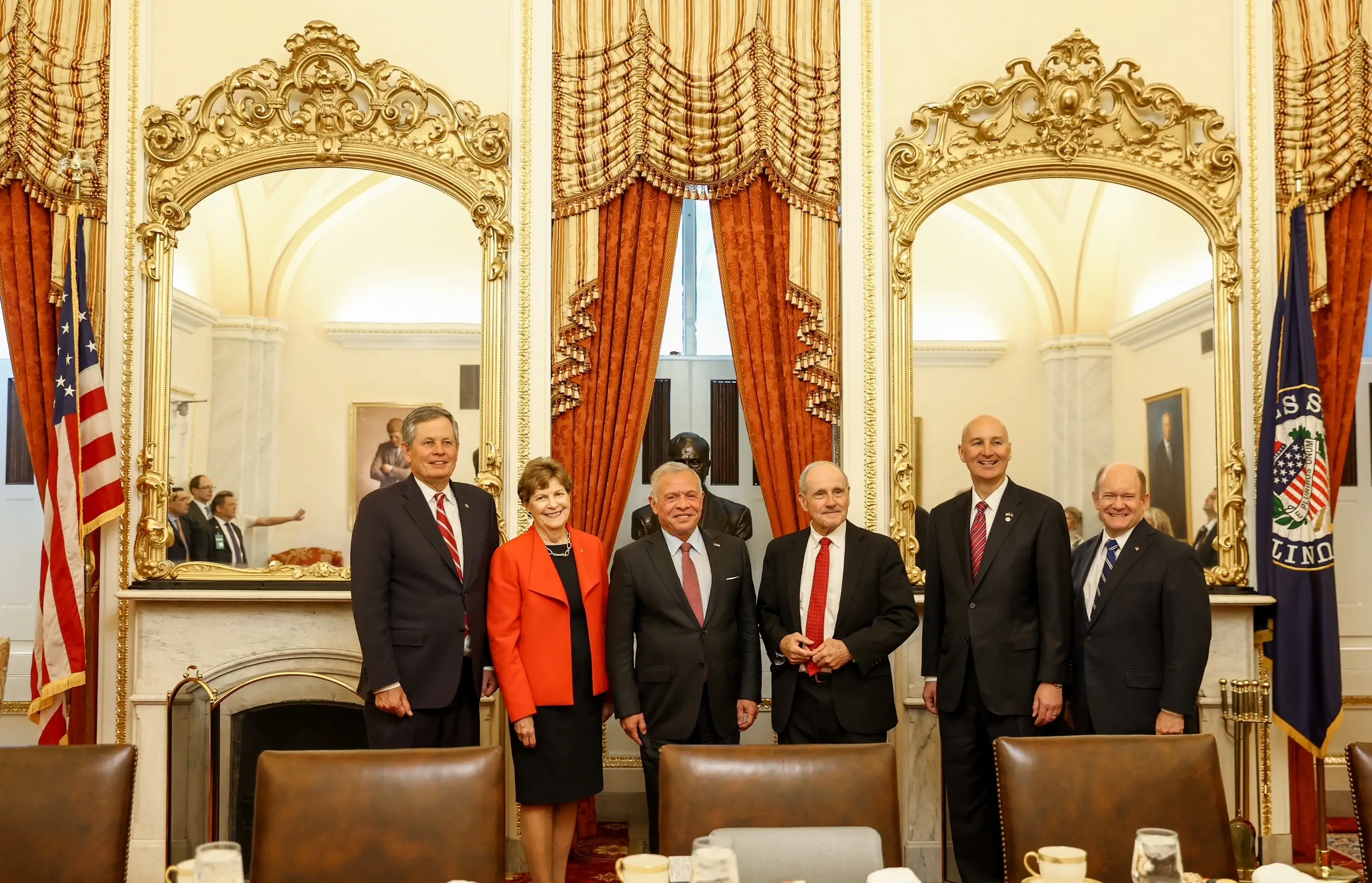 From His Majesty King Abdullah II’s visit to the United States