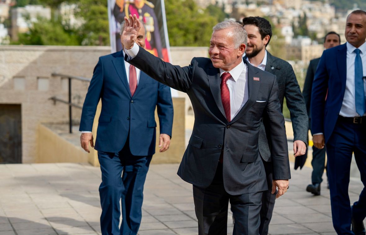 From His Majesty King Abdullah II’s visit to Balqa Governorate, accompanied by His Royal Highness Crown Prince Al Hussein, on the occasion of the Silver Jubilee