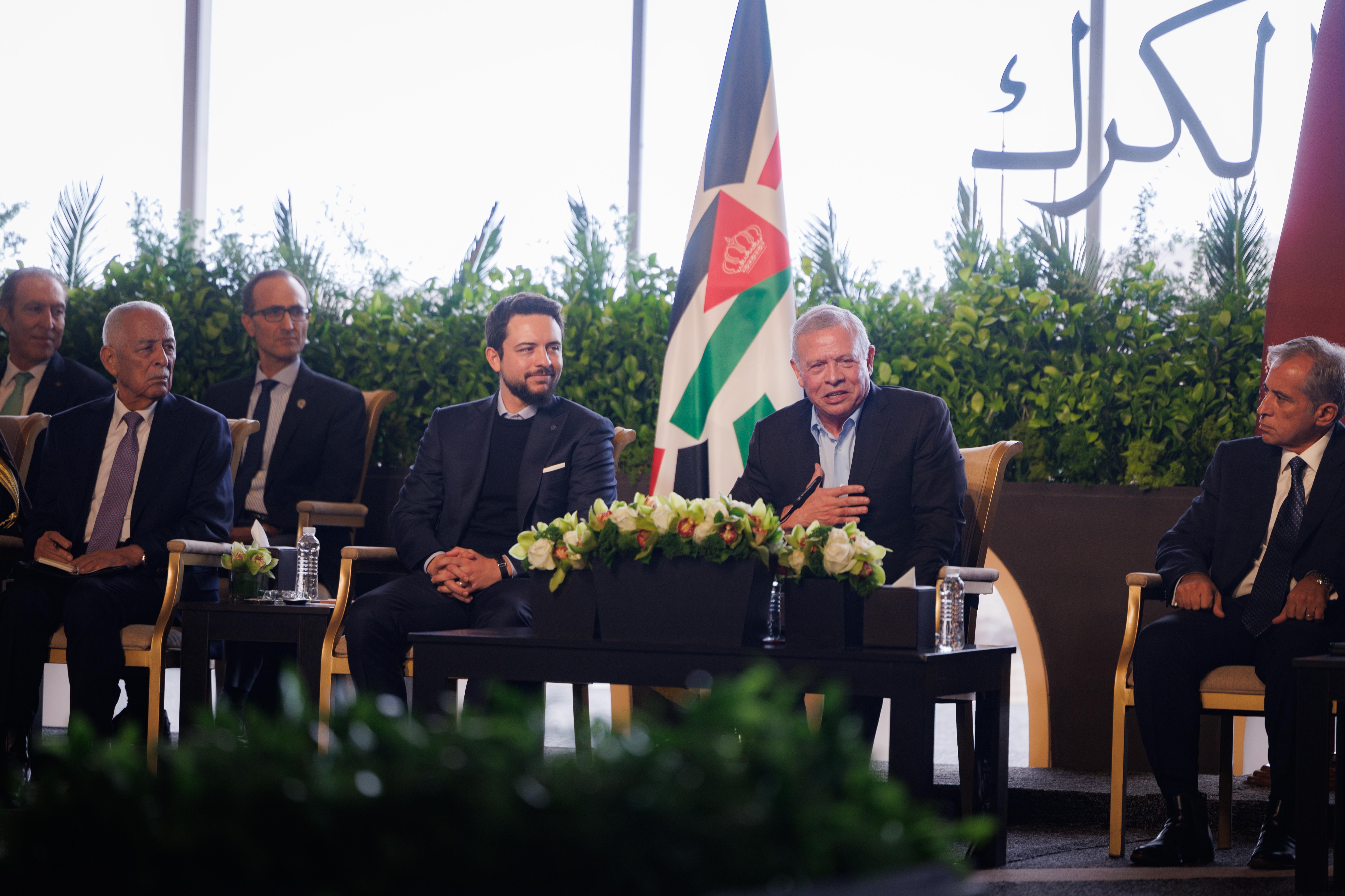 From His Majesty King Abdullah II’s remarks during a meeting with figures and representatives from Karak during a visit to the governorate today on the occasion of the Silver Jubilee