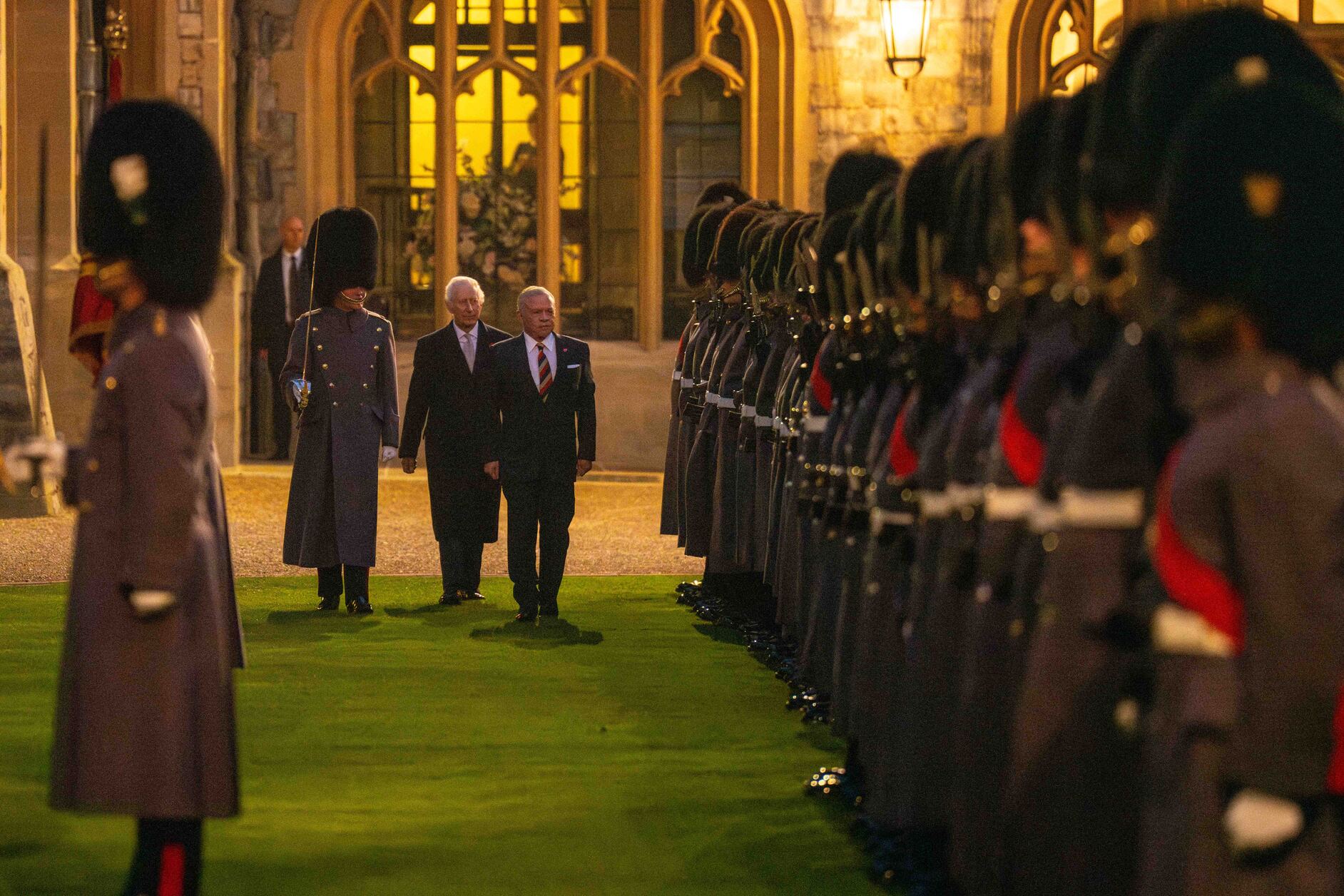 From His Majesty King Abdullah II’s working visit to the United Kingdom
