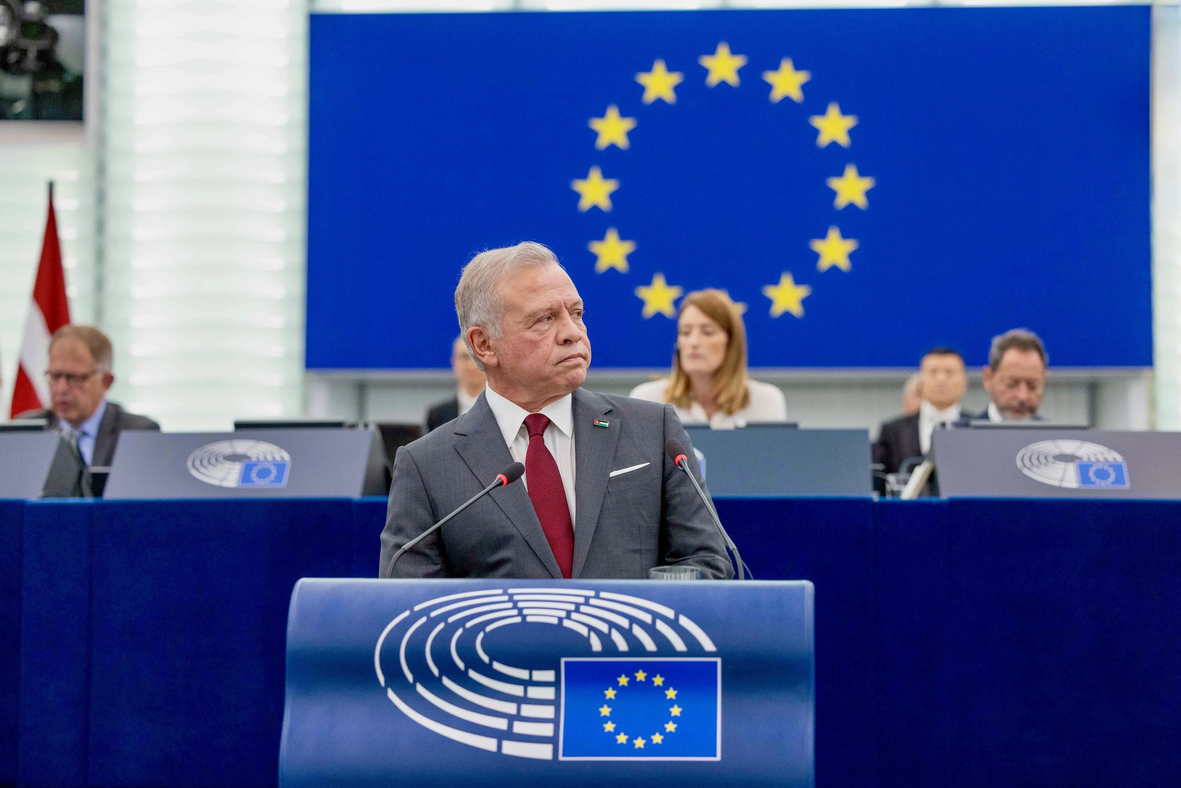 His Majesty King Abdullah II’s address at the European Parliament’s headquarters in Strasbourg, France 