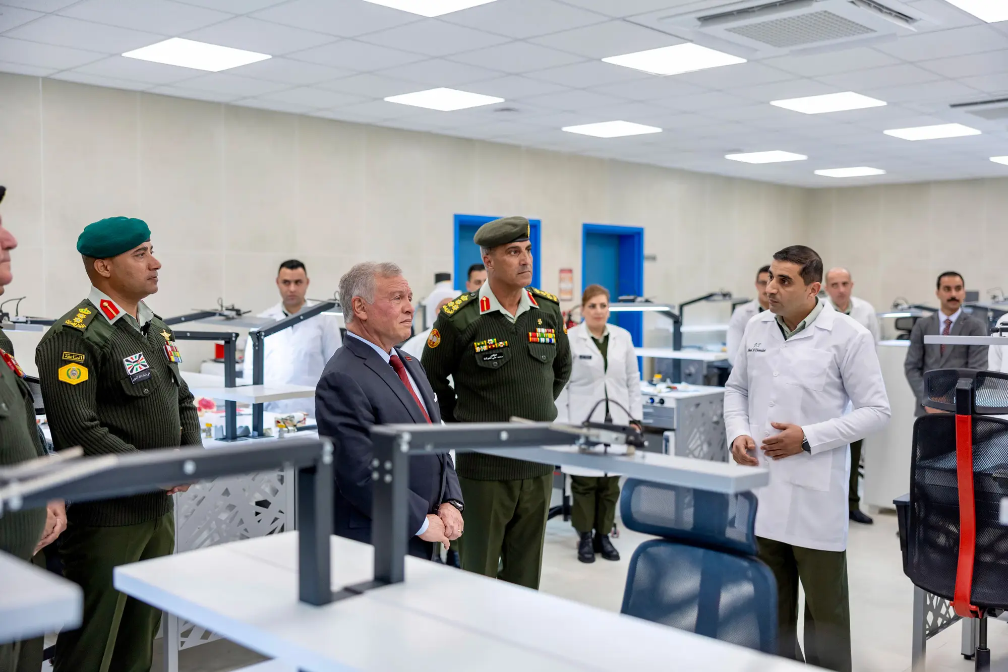 King inaugurates military oral, maxillofacial surgery complex in Amman