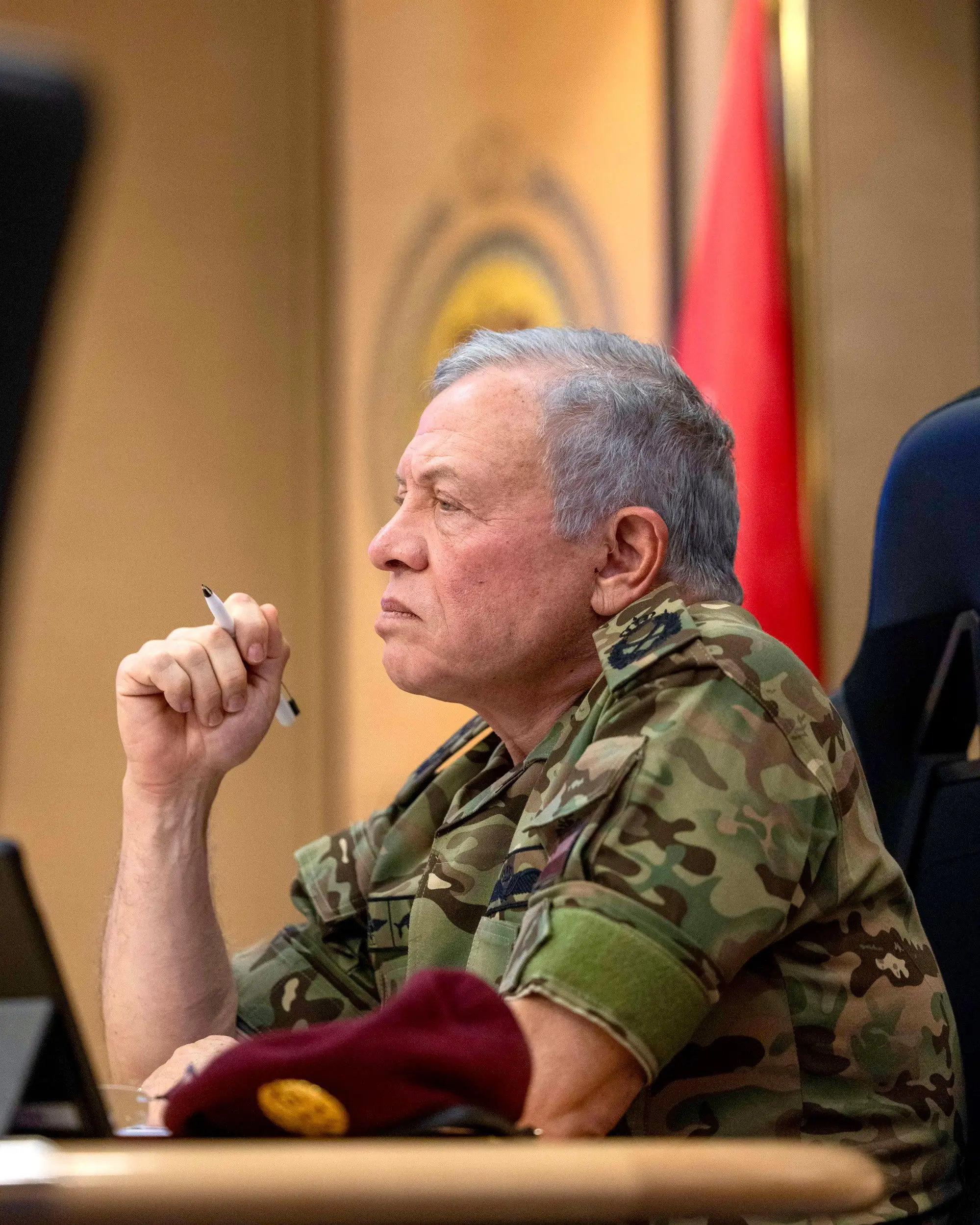 His Majesty reviews readiness of state agencies