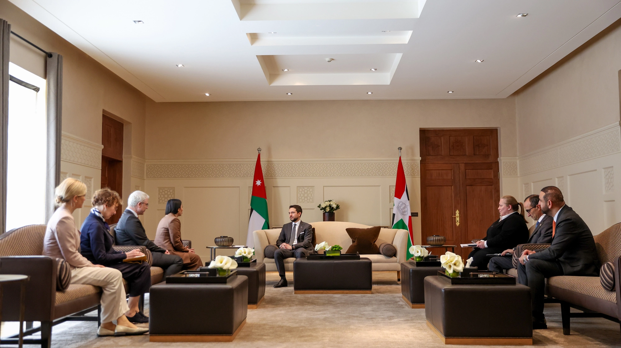 ولي العهد يلتقي وزيرة التعاون الاقتصادي والتنمية الألمانية