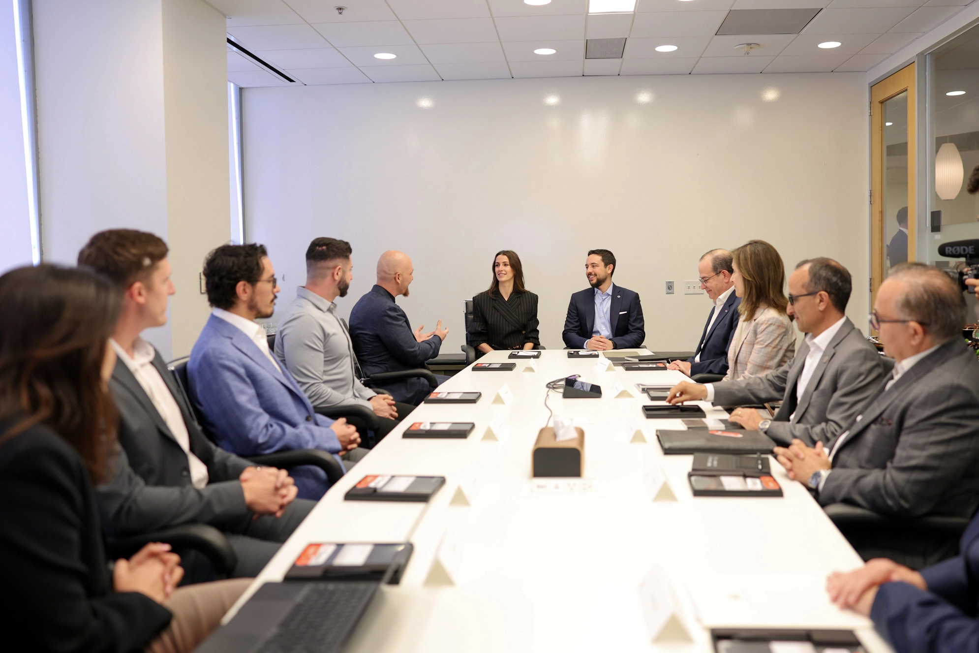 Crown Prince visits Replit in Silicon Valley