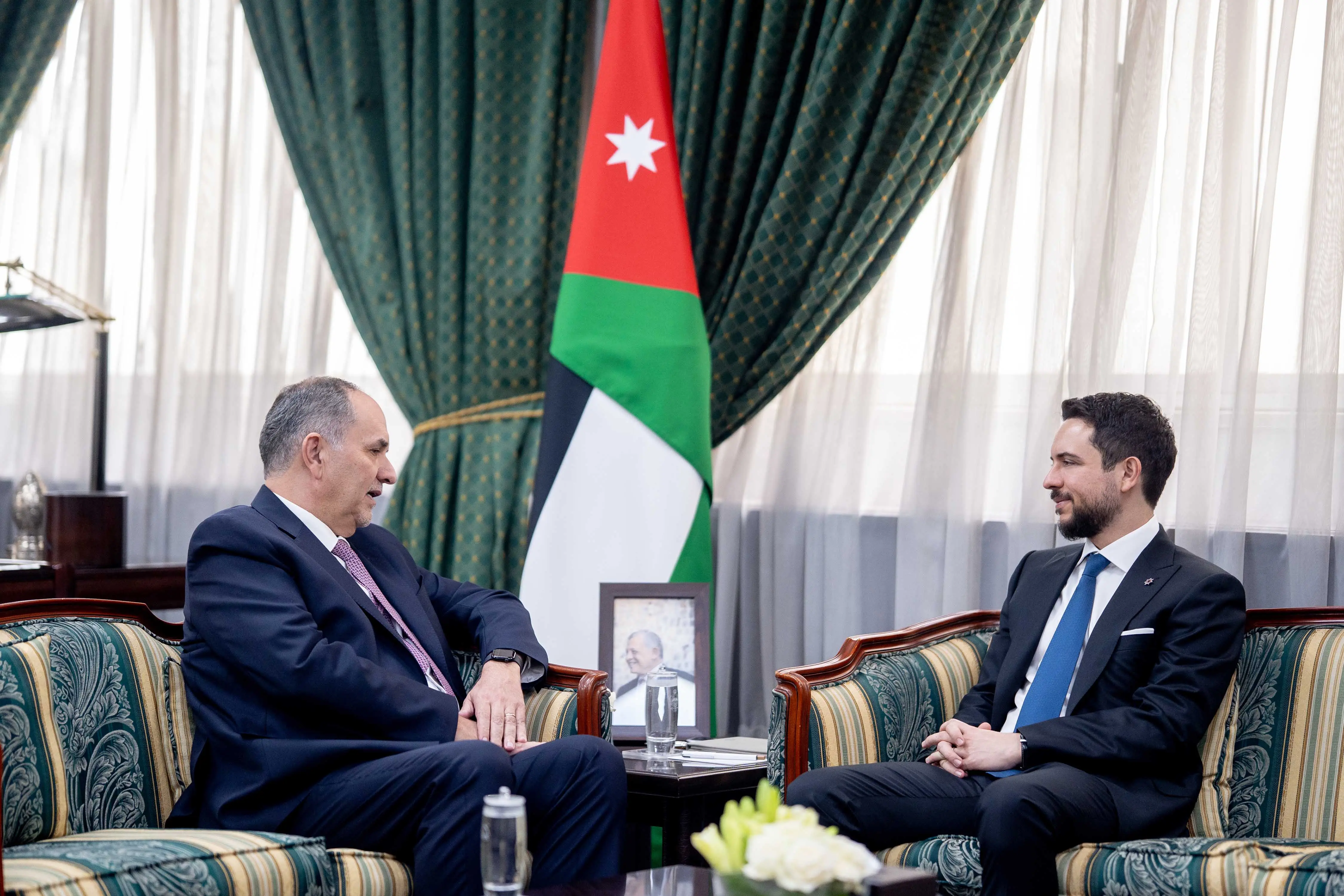 Crown Prince visits Ministry of Justice