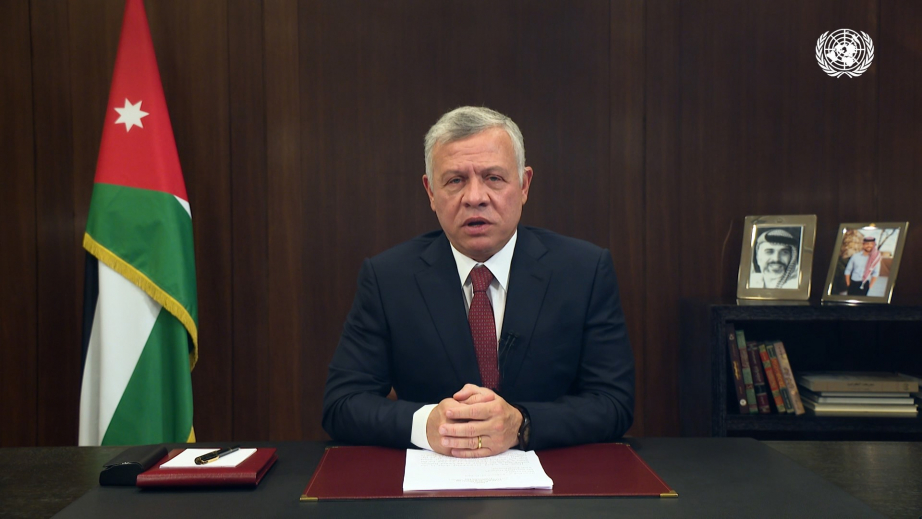 Remarks by His Majesty King Abdullah II at the Plenary Session of the 75th United Nations General Assembly