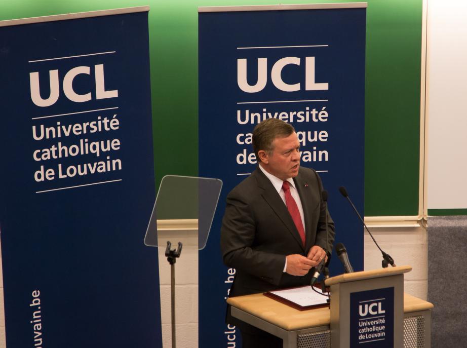 Remarks by His Majesty King Abdullah II At the Centre interdisciplinaire d'études de l'Islam (UCL) dans le monde contemporain