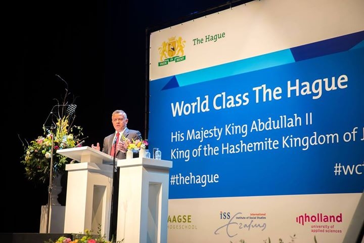 Speech by HM King Abdullah to World Class The Hague Students