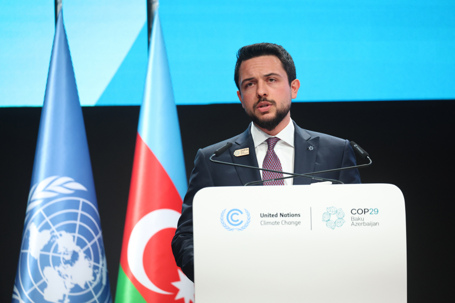 Remarks by His Royal Highness Crown Prince Al Hussein at the UN Climate Change Conference COP29, in Baku, Azerbaijan