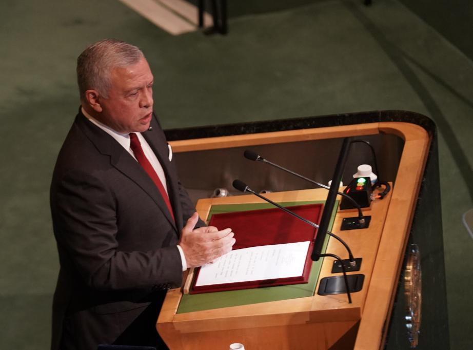 Remarks by His Majesty King Abdullah II at the 77th Plenary Session of the UN General Assembly